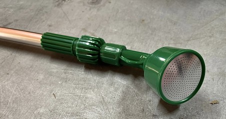 Lanza riego extensible con grifo