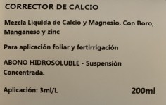 Corrector de Calcio