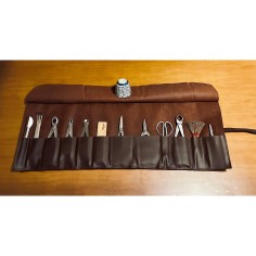 Estuche Piel 12 herramientas