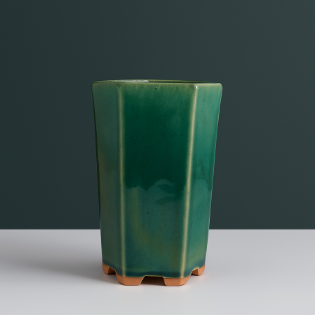 Maceta cascada esmaltada F1