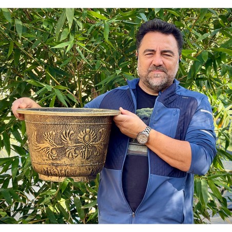 Maceta grande de resina 40cm